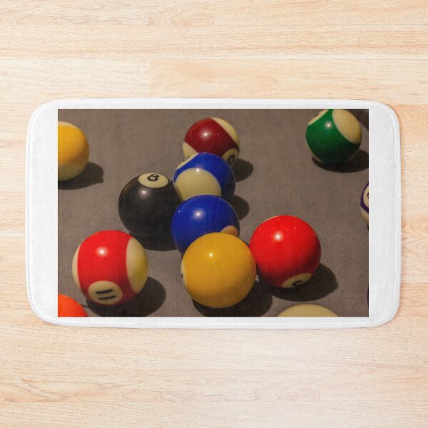 Item preview, Colorful Pool Balls Scattered on Table For Billiards Play designed and sold by Nmallia.