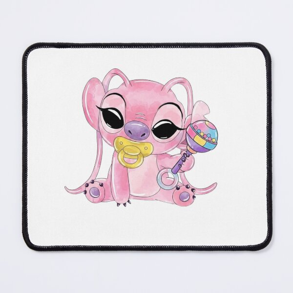 Item preview, Cute Stitch Watercolor Pink Baby Shower Kawaii Floral designed and sold by rfd2.