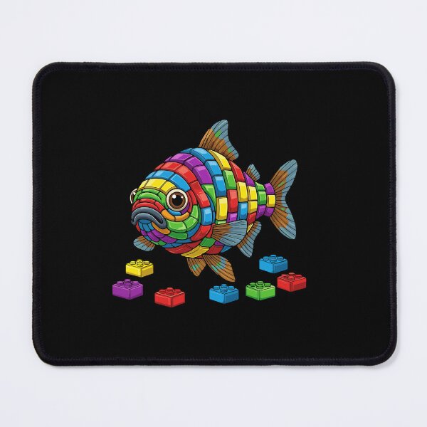 Item preview, Colorful Building Blocks Fish Ocean Marine Life Toy Lover designed and sold by PopStars1993.