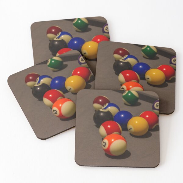Item preview, Colorful Pool Balls Scattered on Table For Billiards Play designed and sold by Nmallia.