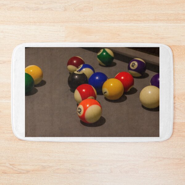 Item preview, Colorful Pool Balls Scattered on Table For Billiards Play designed and sold by Nmallia.