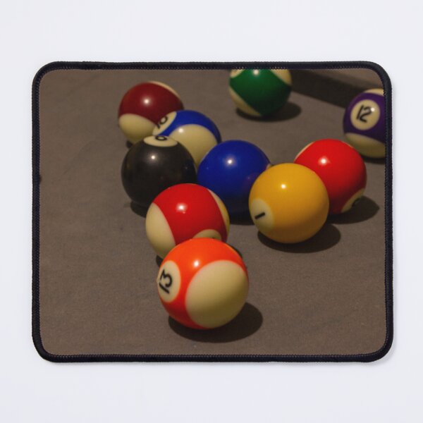 Item preview, Colorful Pool Balls Scattered on Table For Billiards Play designed and sold by Nmallia.