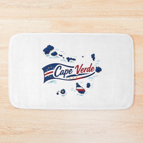 Item preview, Cape Verde Flag Map designed and sold by SMARTKIT  DESIGNAGENCY.