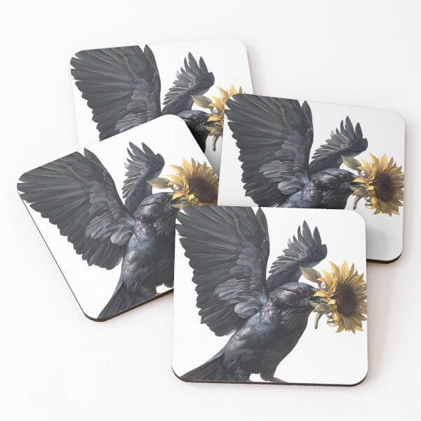 Item preview, Crow Sunflower Meadow designed and sold by pumsquare.