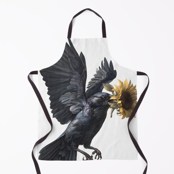 Item preview, Crow Sunflower Meadow designed and sold by pumsquare.