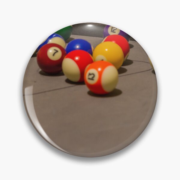 Item preview, Colorful Pool Balls Scattered on Table For Billiards Play designed and sold by Nmallia.