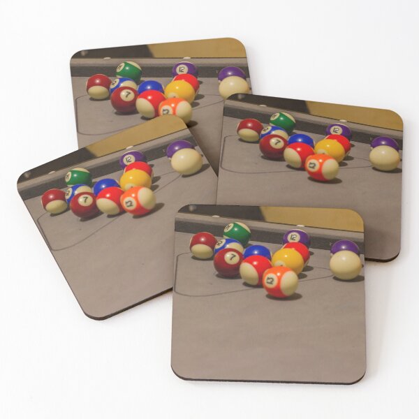 Item preview, Colorful Pool Balls Scattered on Table For Billiards Play designed and sold by Nmallia.