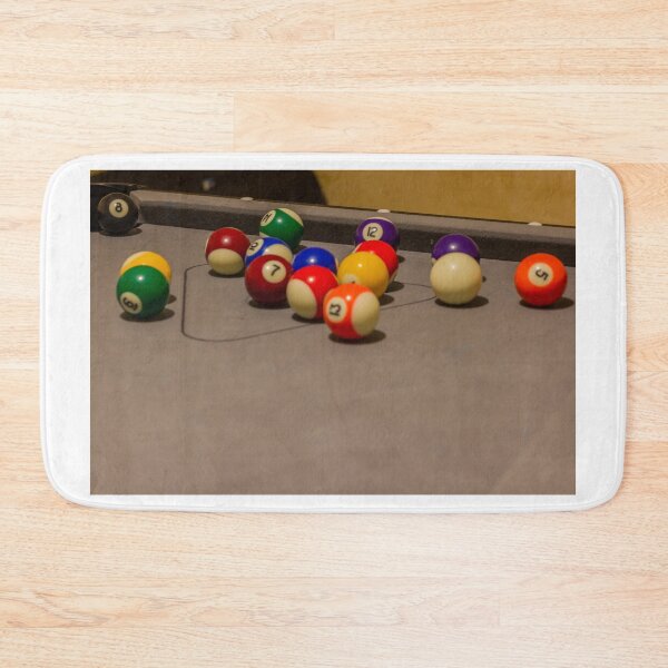 Item preview, Colorful Pool Balls Scattered on Table For Billiards Play designed and sold by Nmallia.