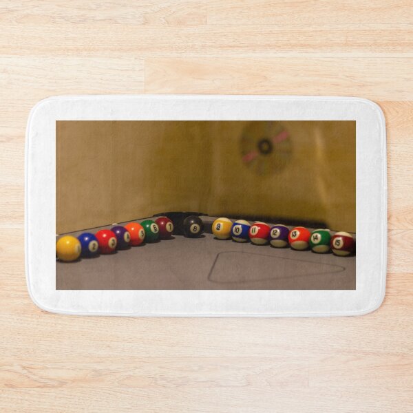 Item preview, Colorful Pool Balls Scattered on Table For Billiards Play designed and sold by Nmallia.