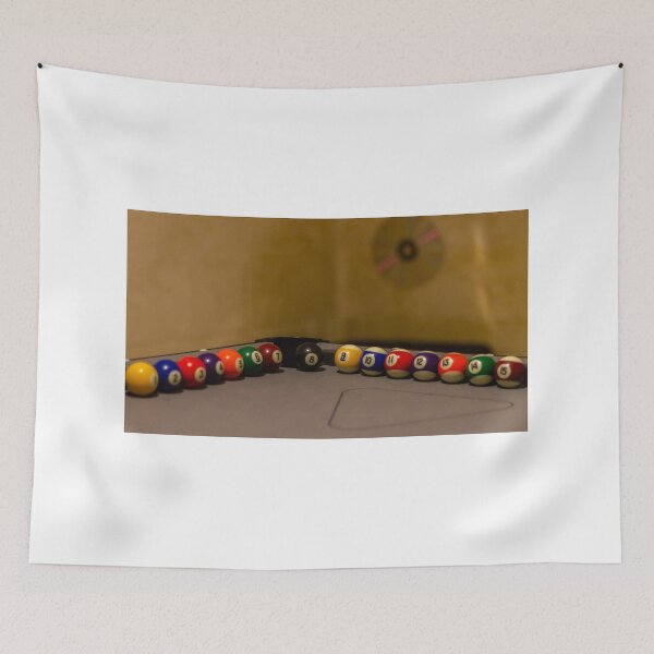 Item preview, Colorful Pool Balls Scattered on Table For Billiards Play designed and sold by Nmallia.