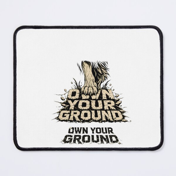 Item preview, Own Your Ground Distressed Paw Streetwear Art designed and sold by Presshue.