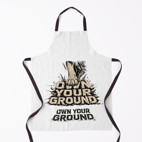 Item preview, Own Your Ground Distressed Paw Streetwear Art designed and sold by Presshue.