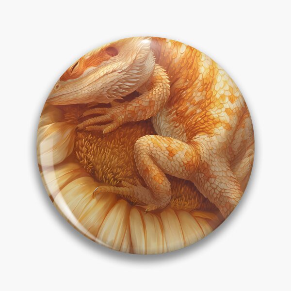 Item preview, Bearded Dragon Sunflower Bloom designed and sold by pumsquare.