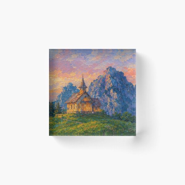 Item preview, Chapel summer Mountain designed and sold by Malisamarmer.