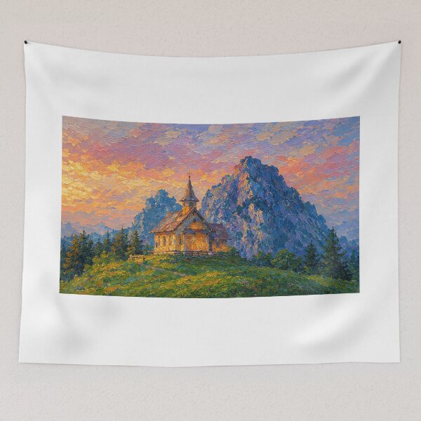 Item preview, Chapel summer Mountain designed and sold by Malisamarmer.