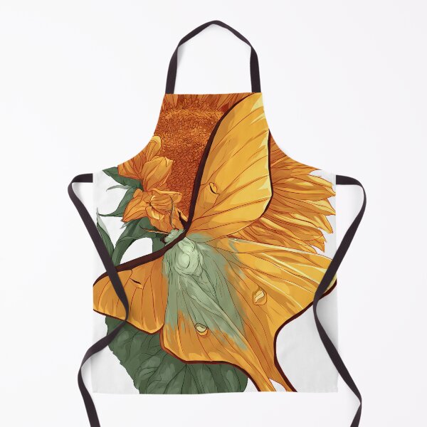 Item preview, Moth Sunflower Moonlight designed and sold by pumsquare.