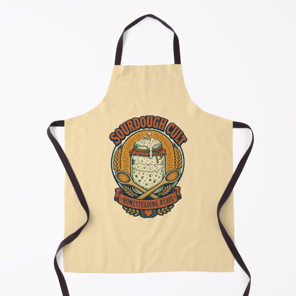 Item preview, Sourdough Cult Shirt, Homesteading Rebel Tee, Funny Bread Baker Gift, Sourdough Starter Lover Apparel, Cottagecore Baking Shirt designed and sold by KAYJAY DESIGNS.