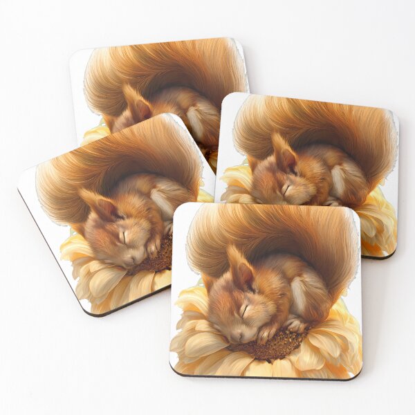 Item preview, Squirrel Sunflower Snuggle designed and sold by pumsquare.