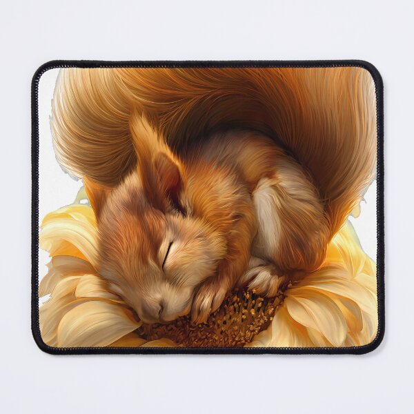 Item preview, Squirrel Sunflower Snuggle designed and sold by pumsquare.