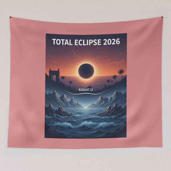 Item preview, Total Eclipse August 12 2026 Cinematic Landscape designed and sold by Exquisite Design Studio „Paculówka”.