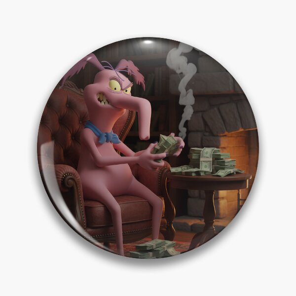 Item preview, Cyril Sneer counts his money 3D version The Raccoons designed and sold by Vintage Designs +.