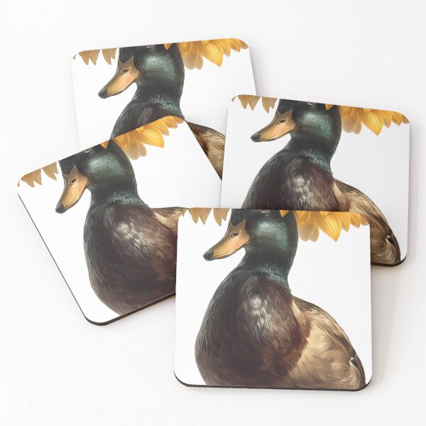 Aperçu de l'œuvre Chapeau de tournesol canard colvert créée et vendue par pumsquare.