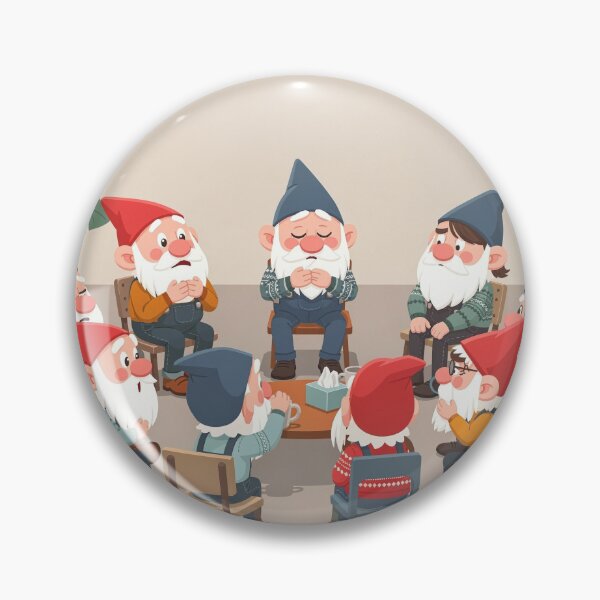 Item preview, Garden Gnome Support Group designed and sold by PictorialWhimsy.