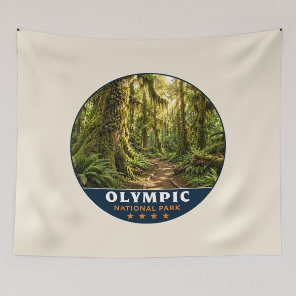 Item preview, Olympic National Park Sticker, Washington designed and sold by Gideon Emmerich.