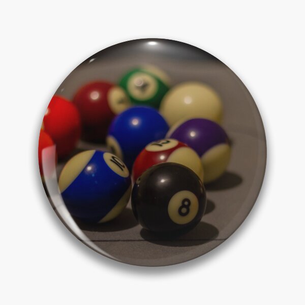 Item preview, Colorful Pool Balls Scattered on Table For Billiards Play designed and sold by Nmallia.