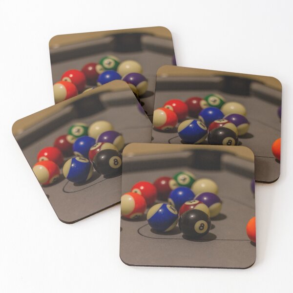 Item preview, Colorful Pool Balls Scattered on Table For Billiards Play designed and sold by Nmallia.