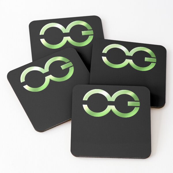 Item preview, Metallic Green Interlocking Double designed and sold by SocialLovers.