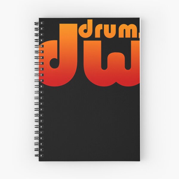 Item preview, Large Stylized Orange and Red Gradient DW Initials designed and sold by SocialLovers.