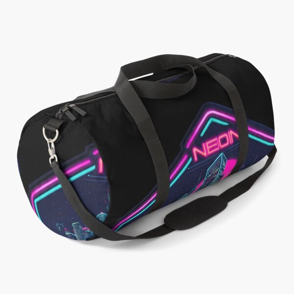 Item preview, Neon Metropolis Retro Futuristic City Sticker designed and sold by Neo Tokio.