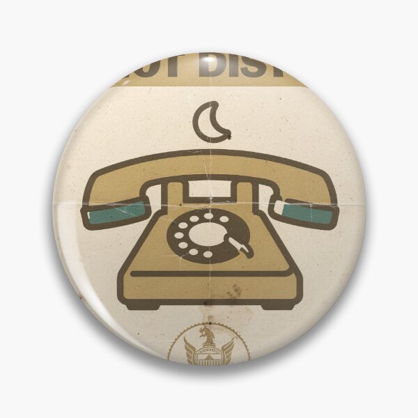 Item preview, Ministry of Do Not Disturb Retro Poster designed and sold by PictorialWhimsy.