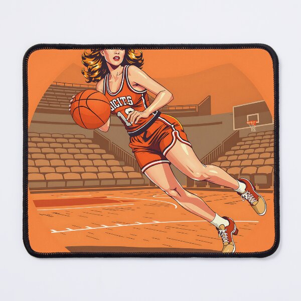 Item preview, Retro Basketball Player Girl Action designed and sold by T-domain.