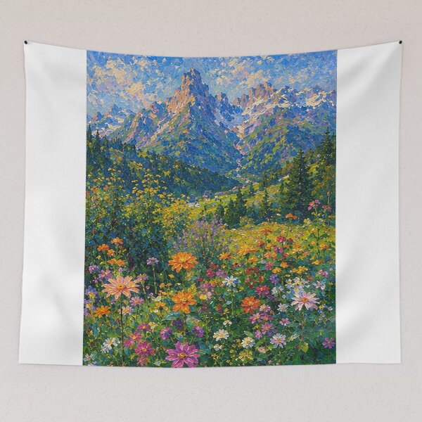 Item preview, Painting Summer Flower designed and sold by Malisamarmer.