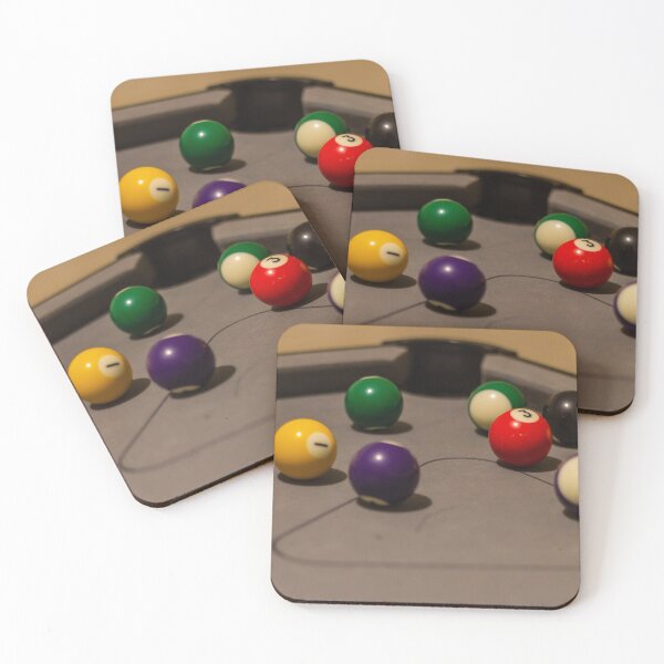 Item preview, Colorful Pool Balls Scattered on Table For Billiards Play designed and sold by Nmallia.