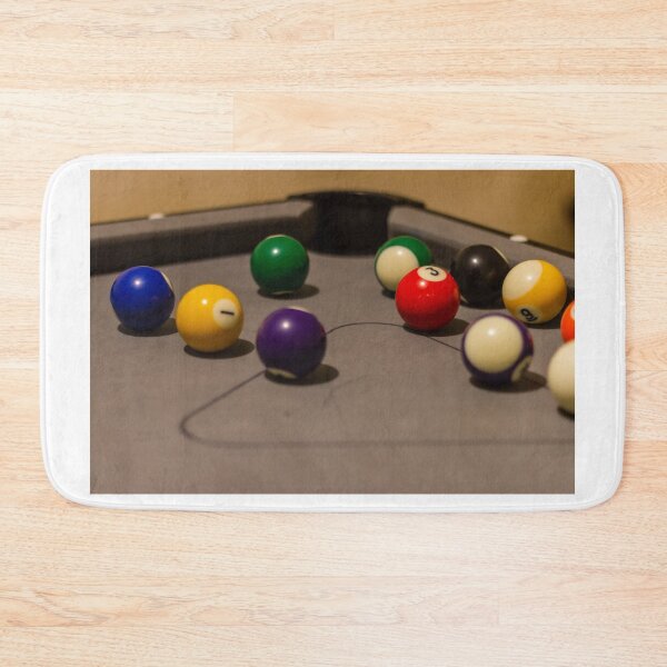 Item preview, Colorful Pool Balls Scattered on Table For Billiards Play designed and sold by Nmallia.