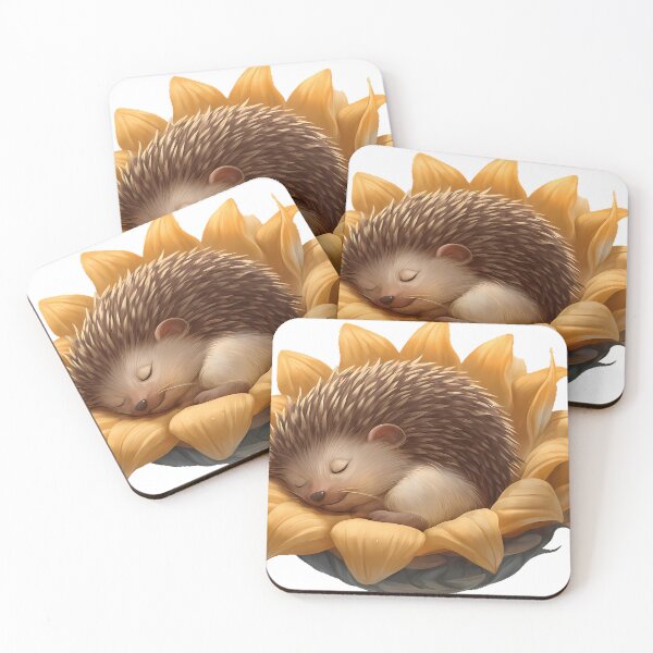 Item preview, Hedgehog Daisy Nap designed and sold by pumsquare.