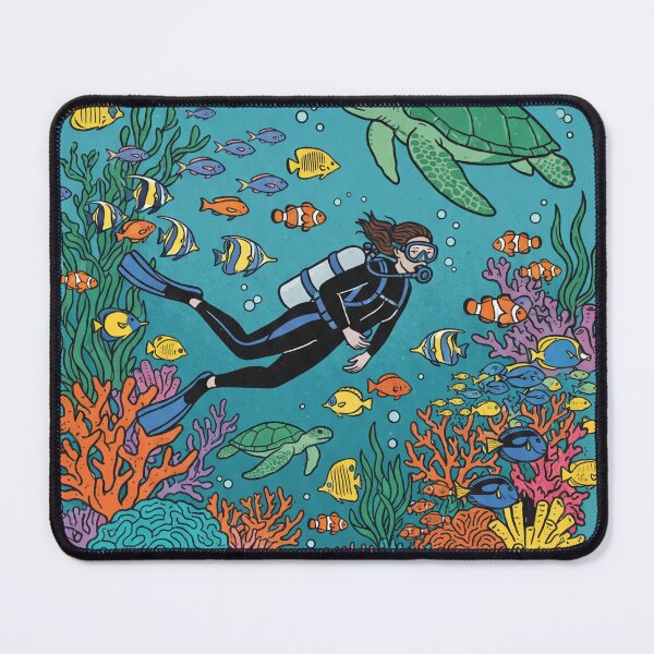 Item preview, Scuba Diver designed and sold by Dudek Originals.