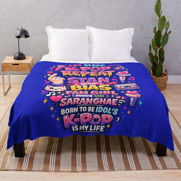 Item preview, Eat Sleep K-POP Repeat designed and sold by Neon Seoul.