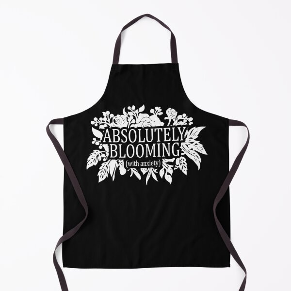 Item preview, Absolutely Blooming With Anxiety - Funny Sarcastic Mental Health Floral designed and sold by the-Z3nith.