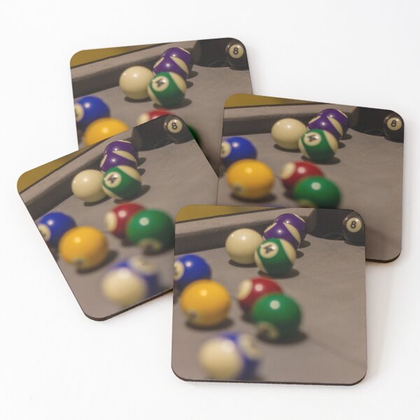 Item preview, Colorful Pool Balls Scattered on Table For Billiards Play designed and sold by Nmallia.