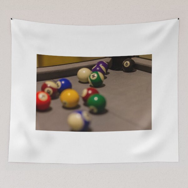 Item preview, Colorful Pool Balls Scattered on Table For Billiards Play designed and sold by Nmallia.