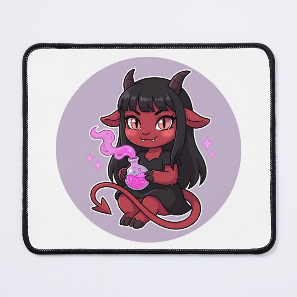 Item preview, Cute Pastels Devil Goat - Kawaii Magic Potion Succubus designed and sold by CaliLuminos.