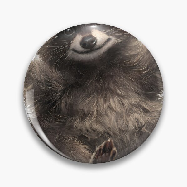 Item preview, Raccoon Sunflower Crown designed and sold by pumsquare.