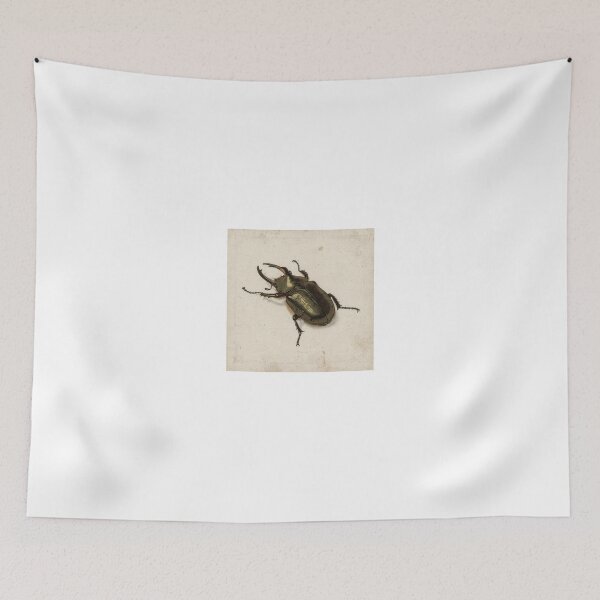 Item preview, Vintage Hercules Beetle Specimen Natural History Plate designed and sold by PictorialWhimsy.