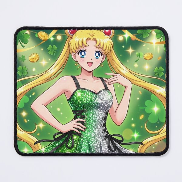 Item preview, St. Patrick's Day Usagi designed and sold by Solace Sparkles.