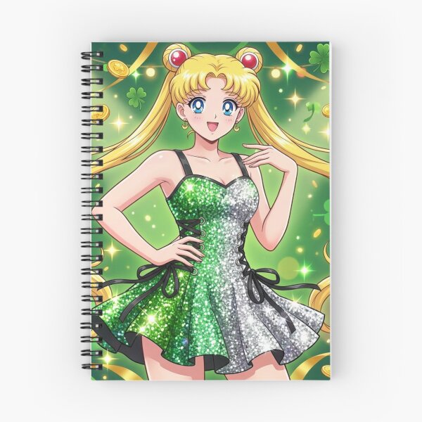 Item preview, St. Patrick's Day Usagi designed and sold by Solace Sparkles.