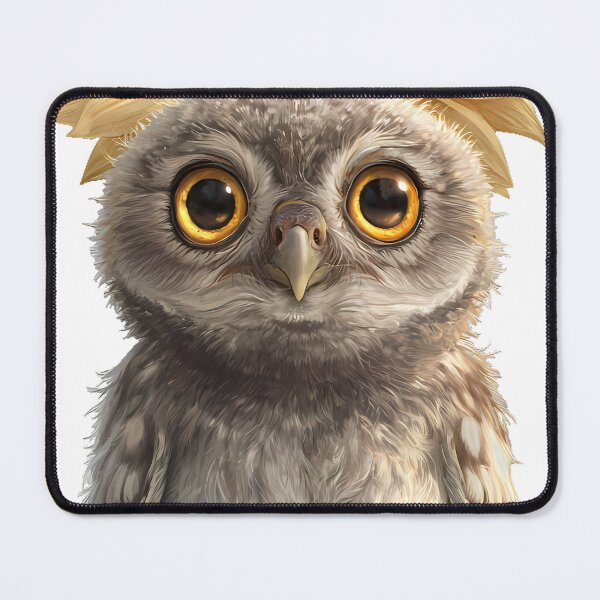 Item preview, Owl Sunflower Stare designed and sold by pumsquare.
